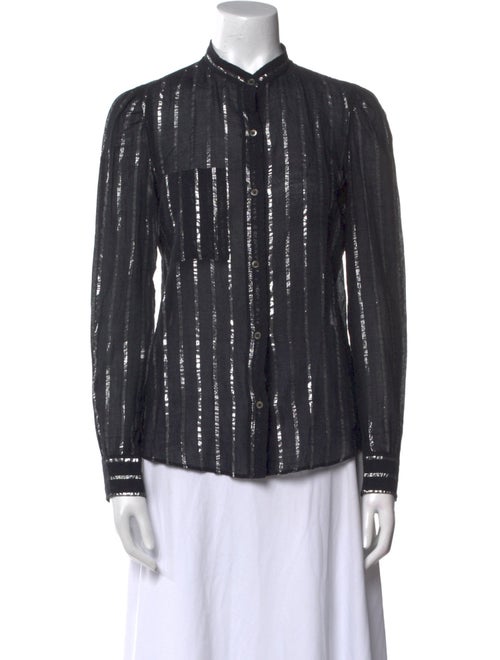 Étoile Isabel Marant Striped Long Sleeve Blouse