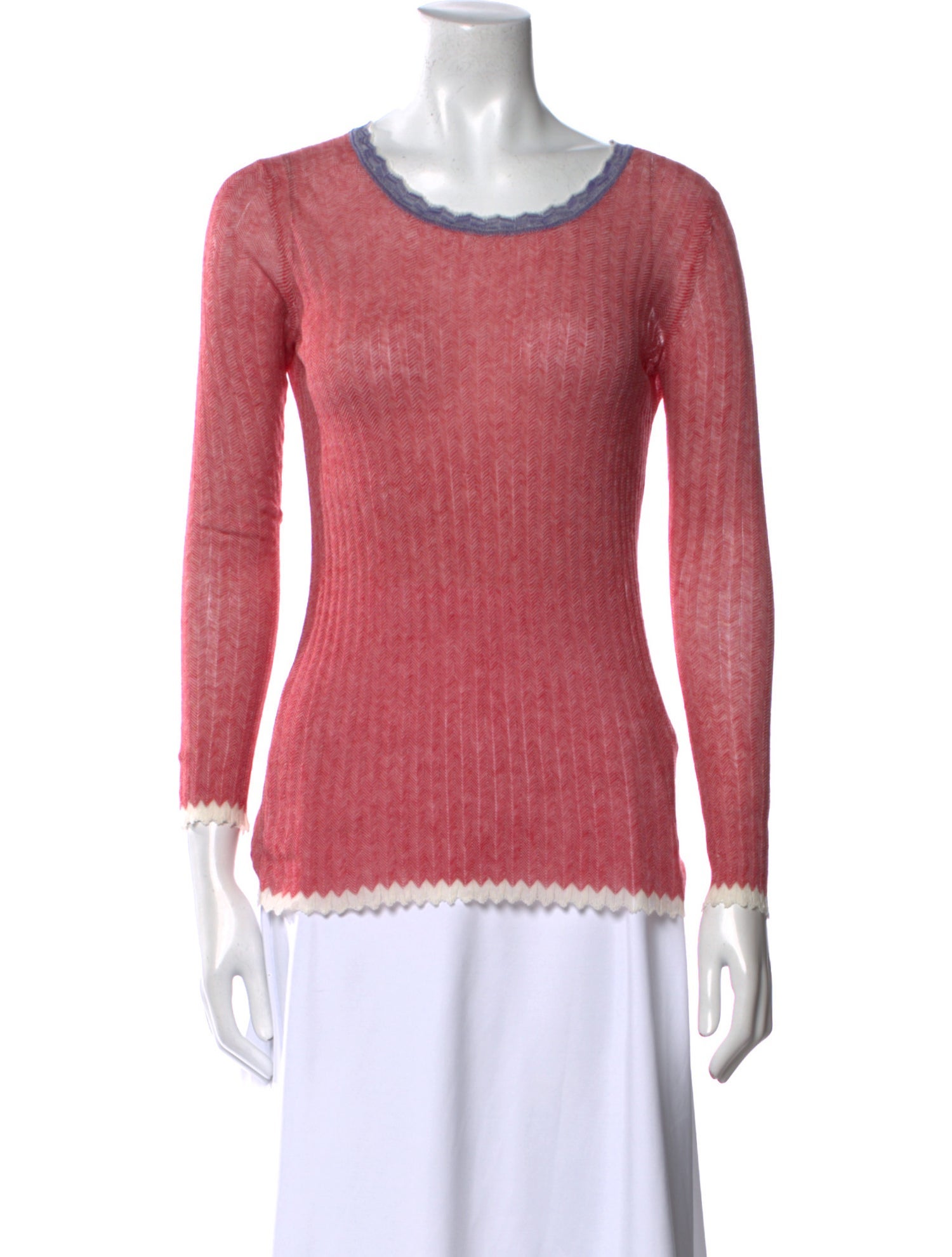 Étoile Isabel Marant Scoop Neck Three-Quarter Sleeve Top w/ Tags