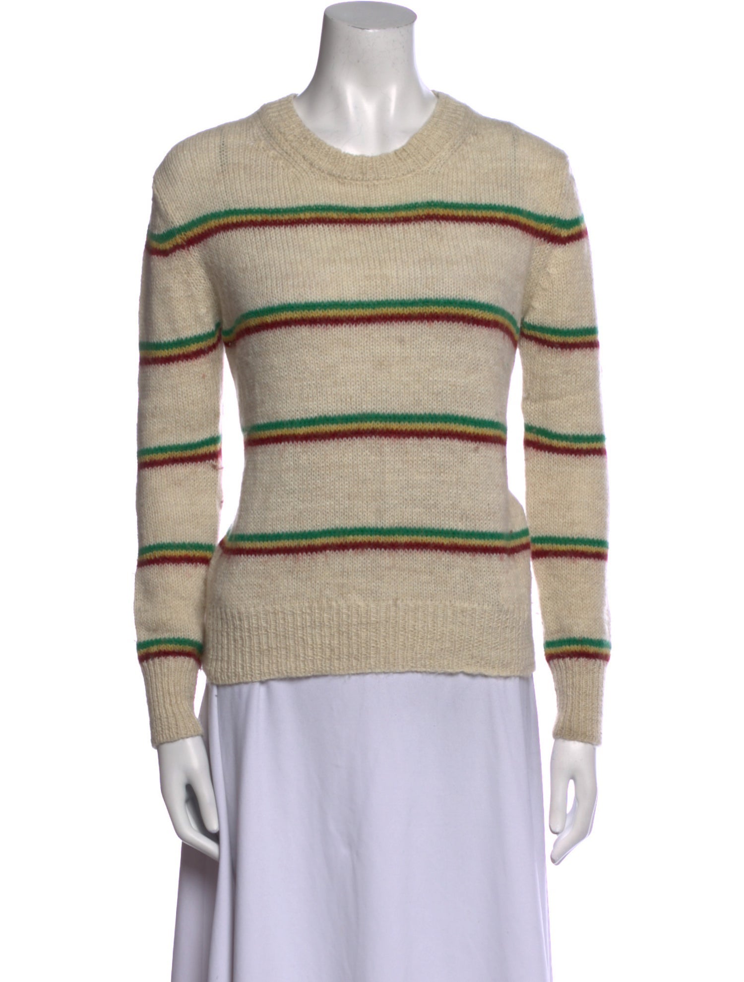 Étoile Isabel Marant Striped Crew Neck Sweater