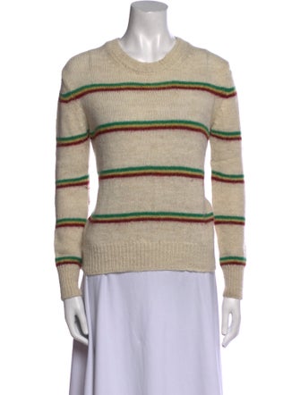 Étoile Isabel Marant Striped Crew Neck Sweater