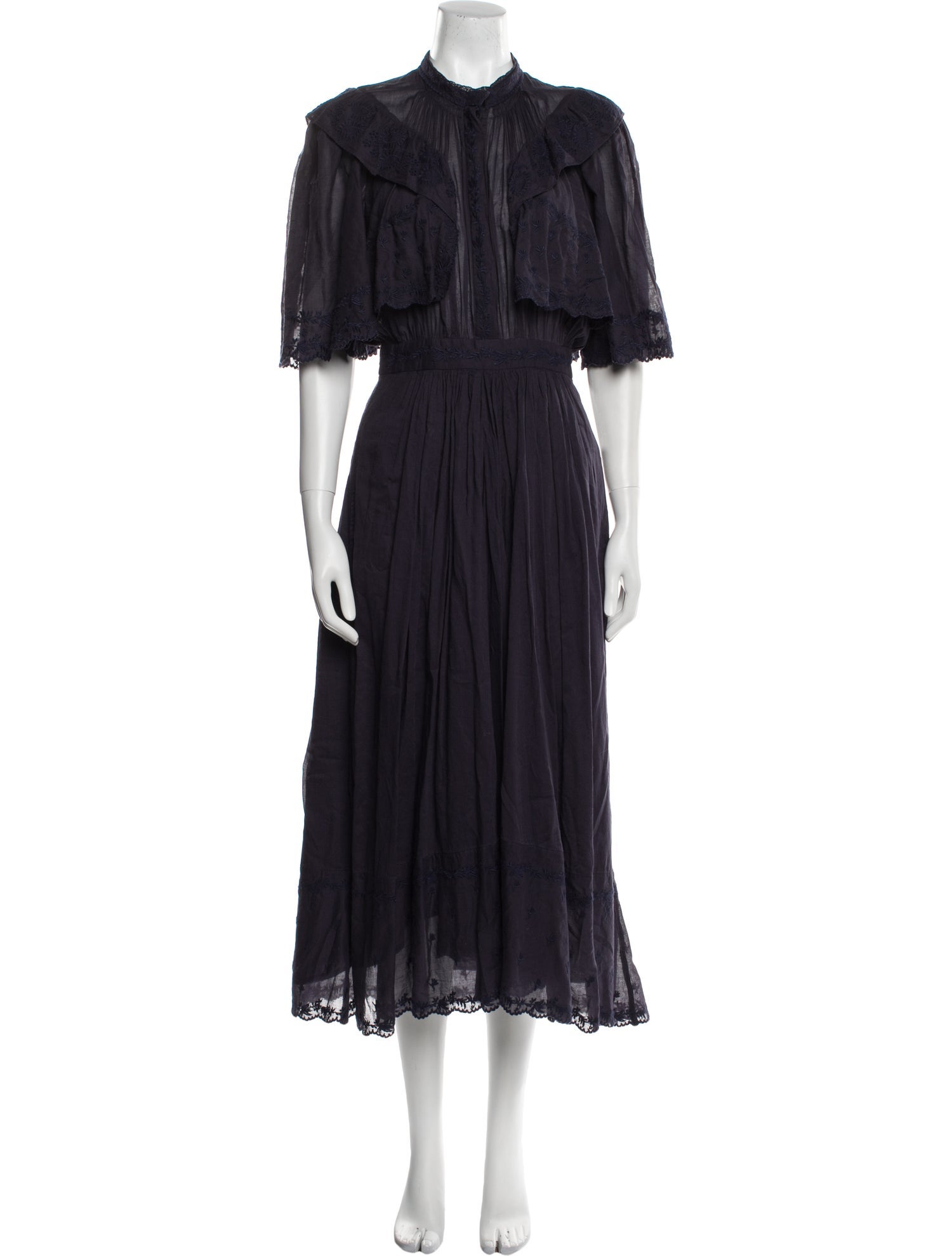 Étoile Isabel Marant Mock Neck Long Dress