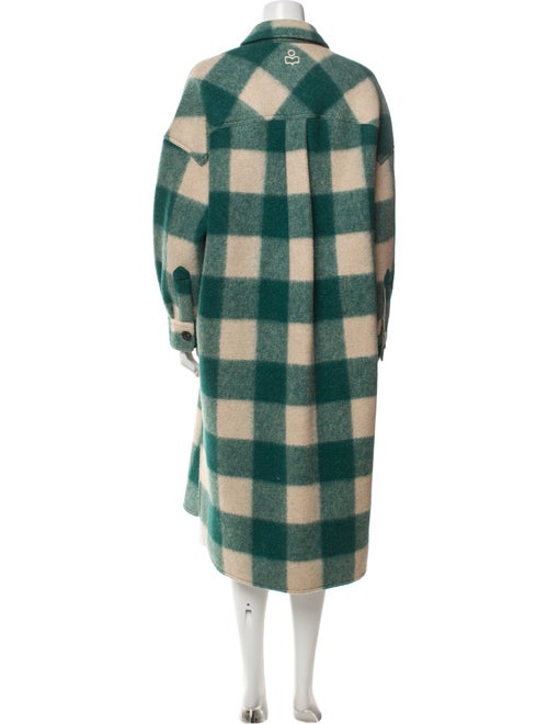 Étoile Isabel Marant Plaid Print Peacoat