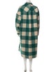 Étoile Isabel Marant Plaid Print Peacoat
