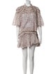 Étoile Isabel Marant Printed Embroidered Accent Skirt Set