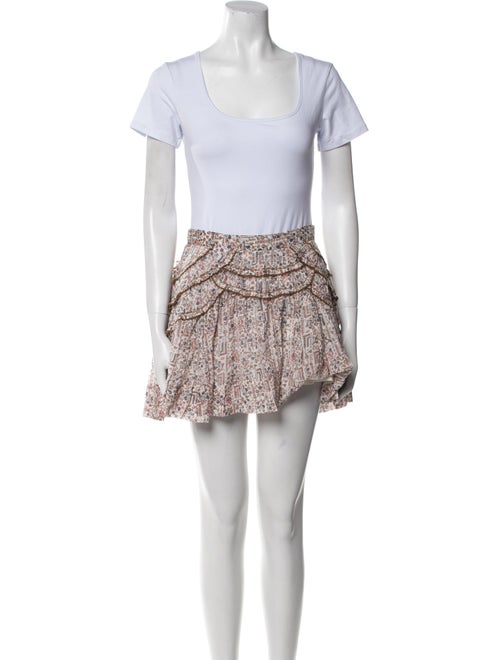 Étoile Isabel Marant Printed Embroidered Accent Skirt Set