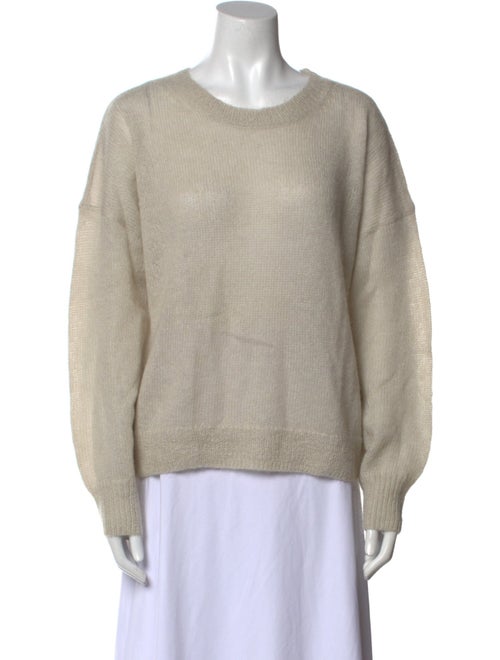 Étoile Isabel Marant Kid Mohair Scoop Neck Sweater