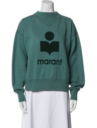 Étoile Isabel Marant Graphic Print Crew Neck Sweatshirt