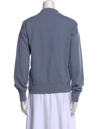 Étoile Isabel Marant Graphic Print Mock Neck Sweatshirt