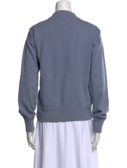 Étoile Isabel Marant Graphic Print Mock Neck Sweatshirt