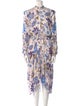 Étoile Isabel Marant Floral Print Midi Length Dress