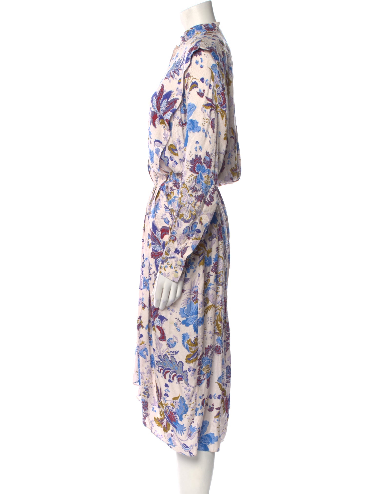 Étoile Isabel Marant Floral Print Midi Length Dress