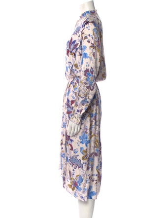 Étoile Isabel Marant Floral Print Midi Length Dress