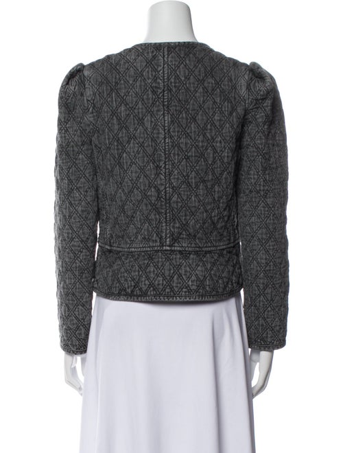 Étoile Isabel Marant Tweed Pattern Denim Jacket