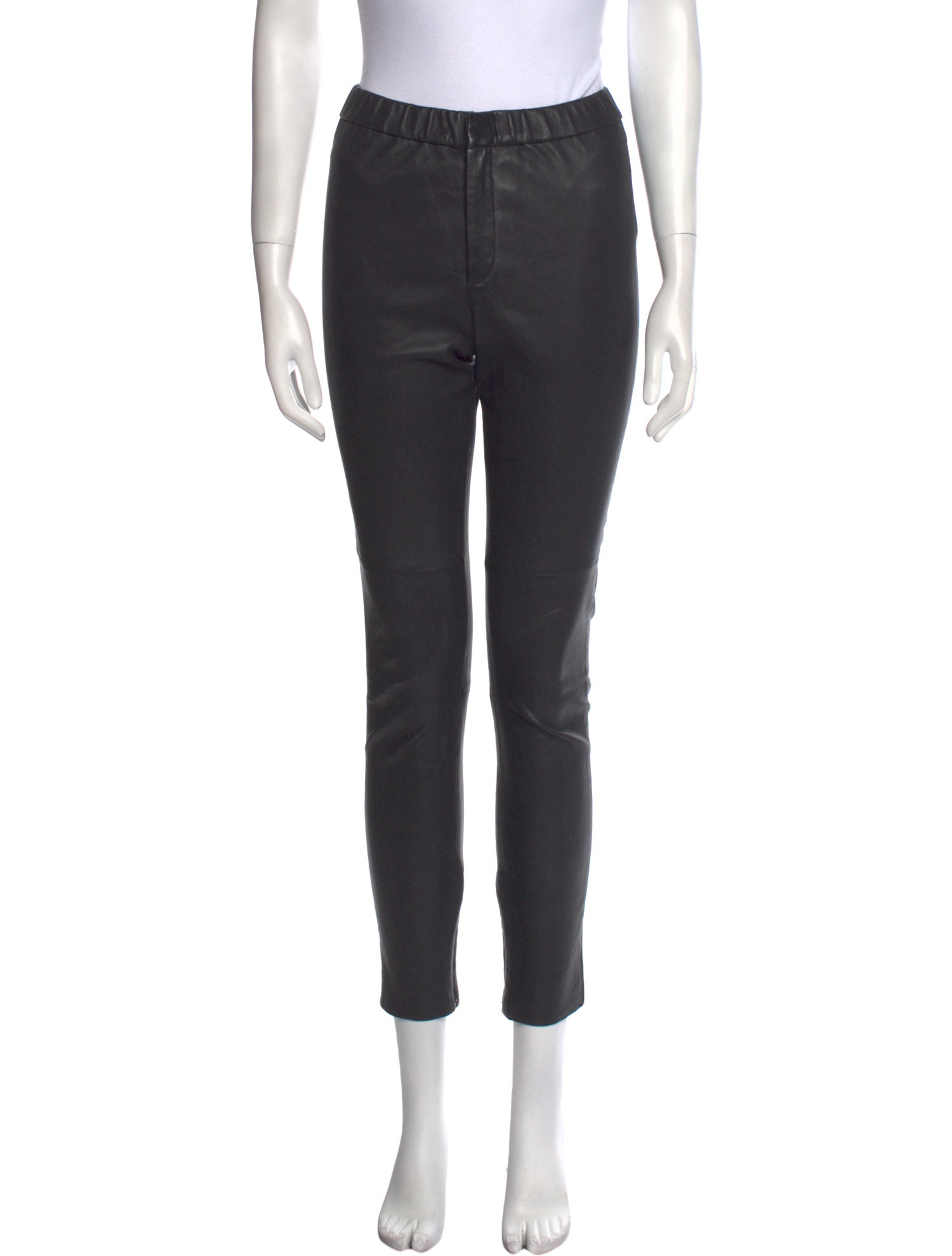Étoile Isabel Marant Lamb Leather Skinny Leg Pants