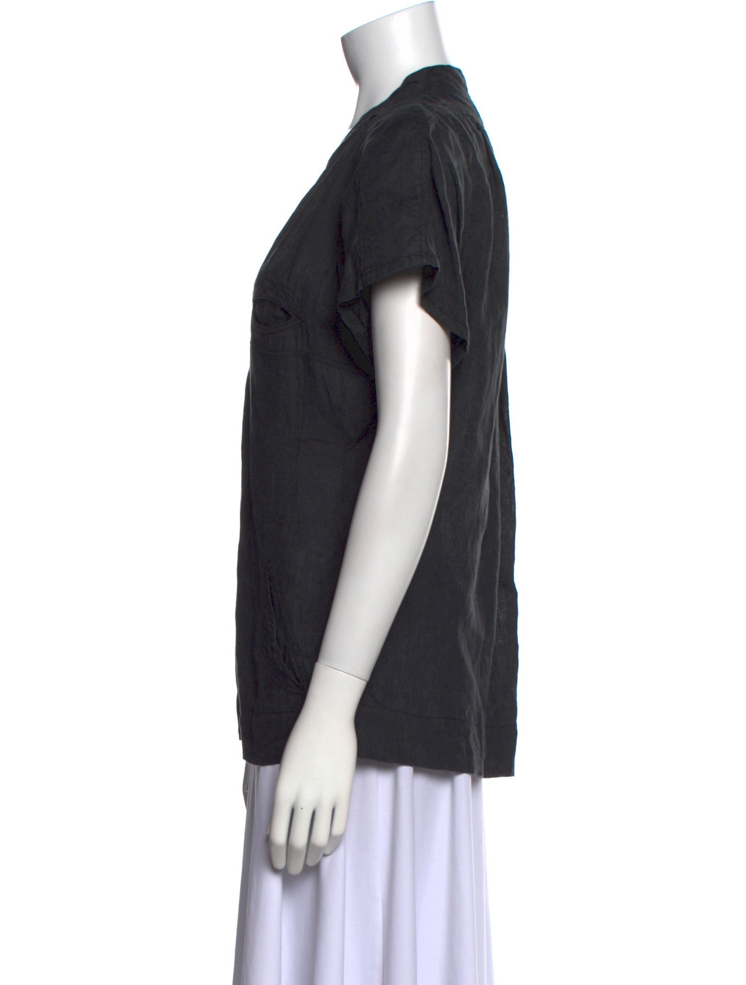 Étoile Isabel Marant Linen Square Neckline Top