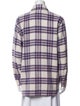 Étoile Isabel Marant Virgin Wool Plaid Print Blazer