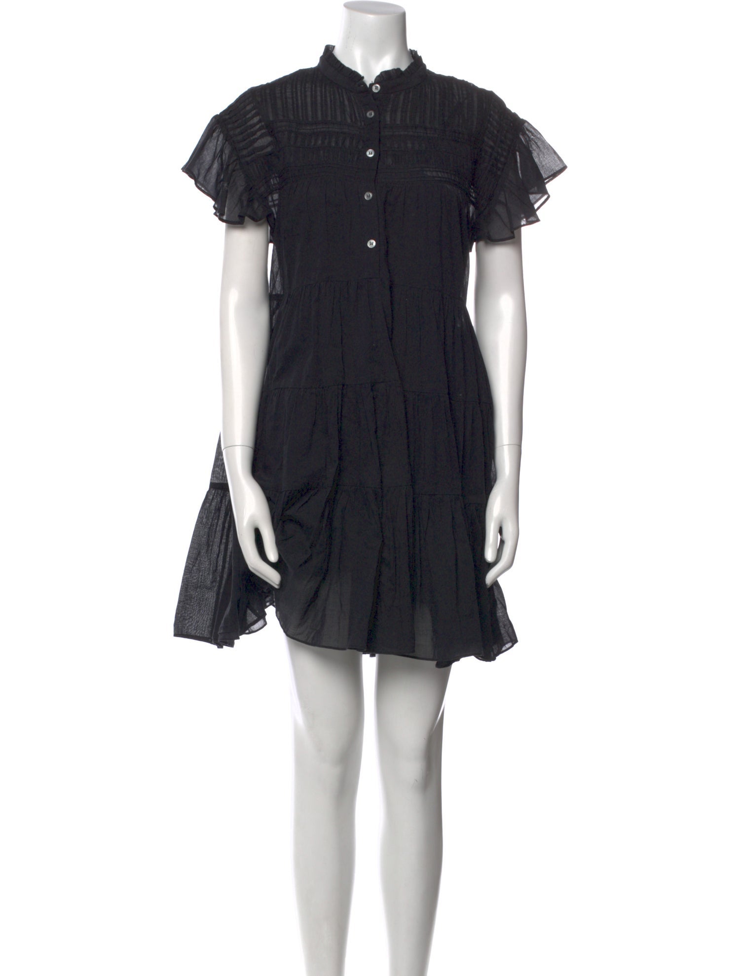 Étoile Isabel Marant Mock Neck Mini Dress