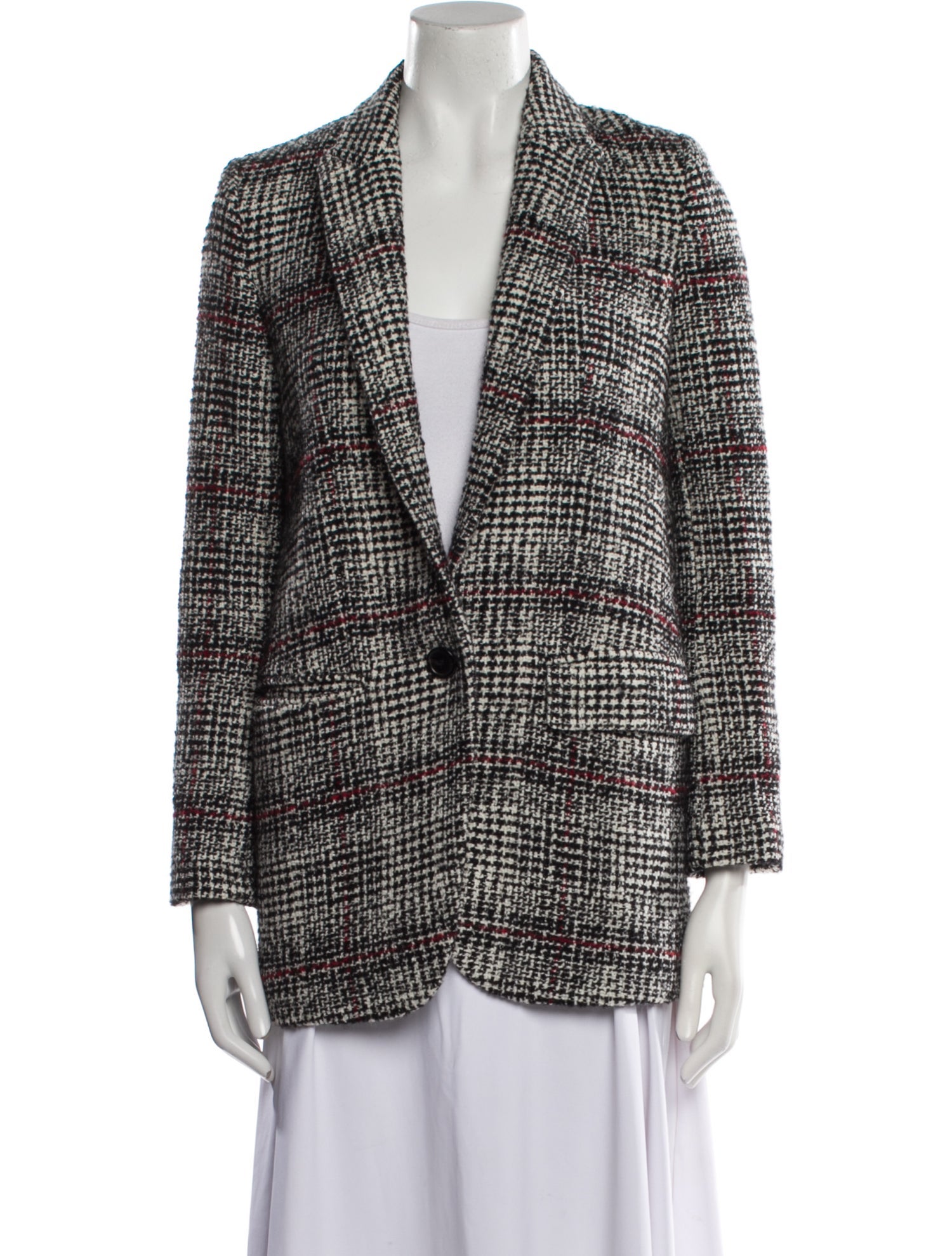 Étoile Isabel Marant Tweed Pattern Blazer