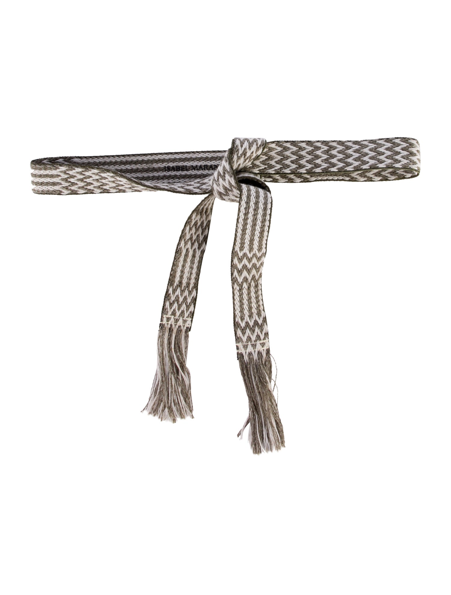 Étoile Isabel Marant Fringe Trim Accent Waist Belt