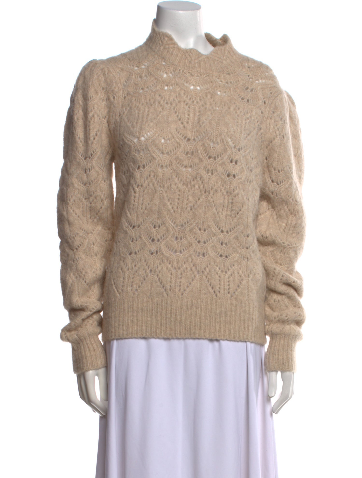 Étoile Isabel Marant Alpaca Mock Neck Sweater
