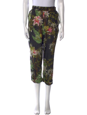 Étoile Isabel Marant Floral Print Wide Leg Pants