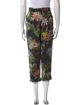 Étoile Isabel Marant Floral Print Wide Leg Pants