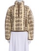 Étoile Isabel Marant Printed Faux Fur Jacket