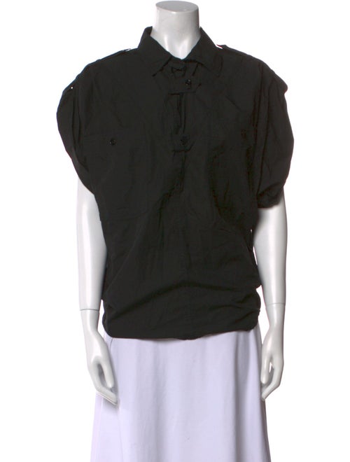 Étoile Isabel Marant Short Sleeve Button-Up Top