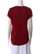 Étoile Isabel Marant Linen Scoop Neck T-Shirt