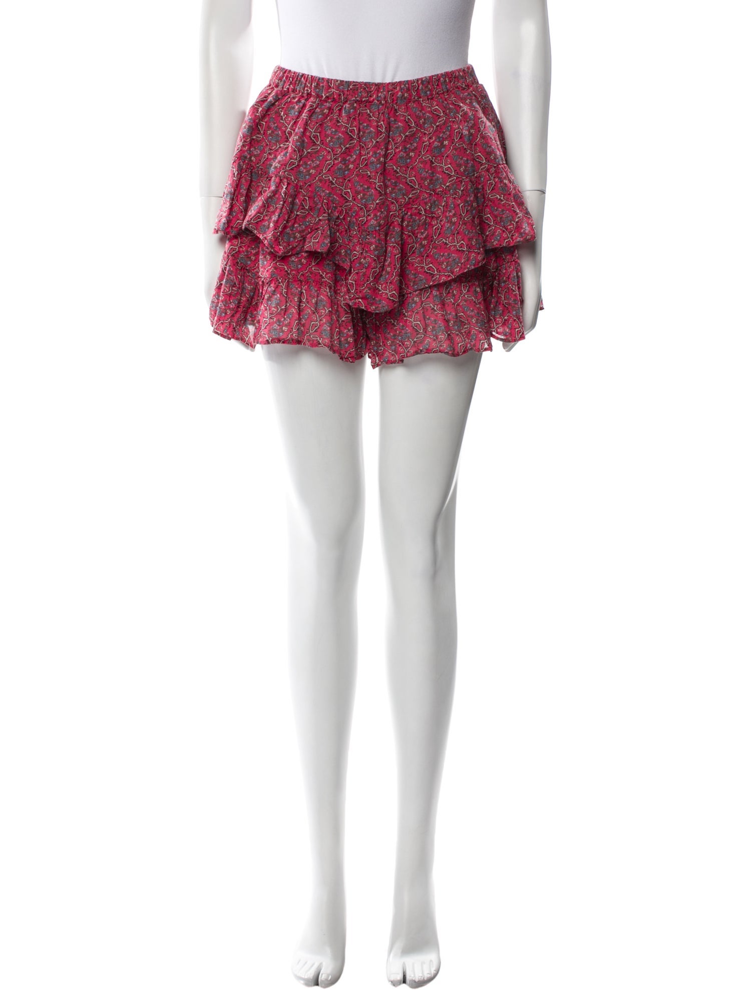 Étoile Isabel Marant Floral Print Mini Skirt
