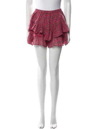 Étoile Isabel Marant Floral Print Mini Skirt