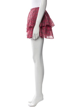 Étoile Isabel Marant Floral Print Mini Skirt