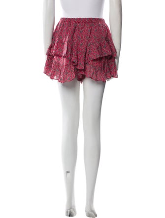 Étoile Isabel Marant Floral Print Mini Skirt
