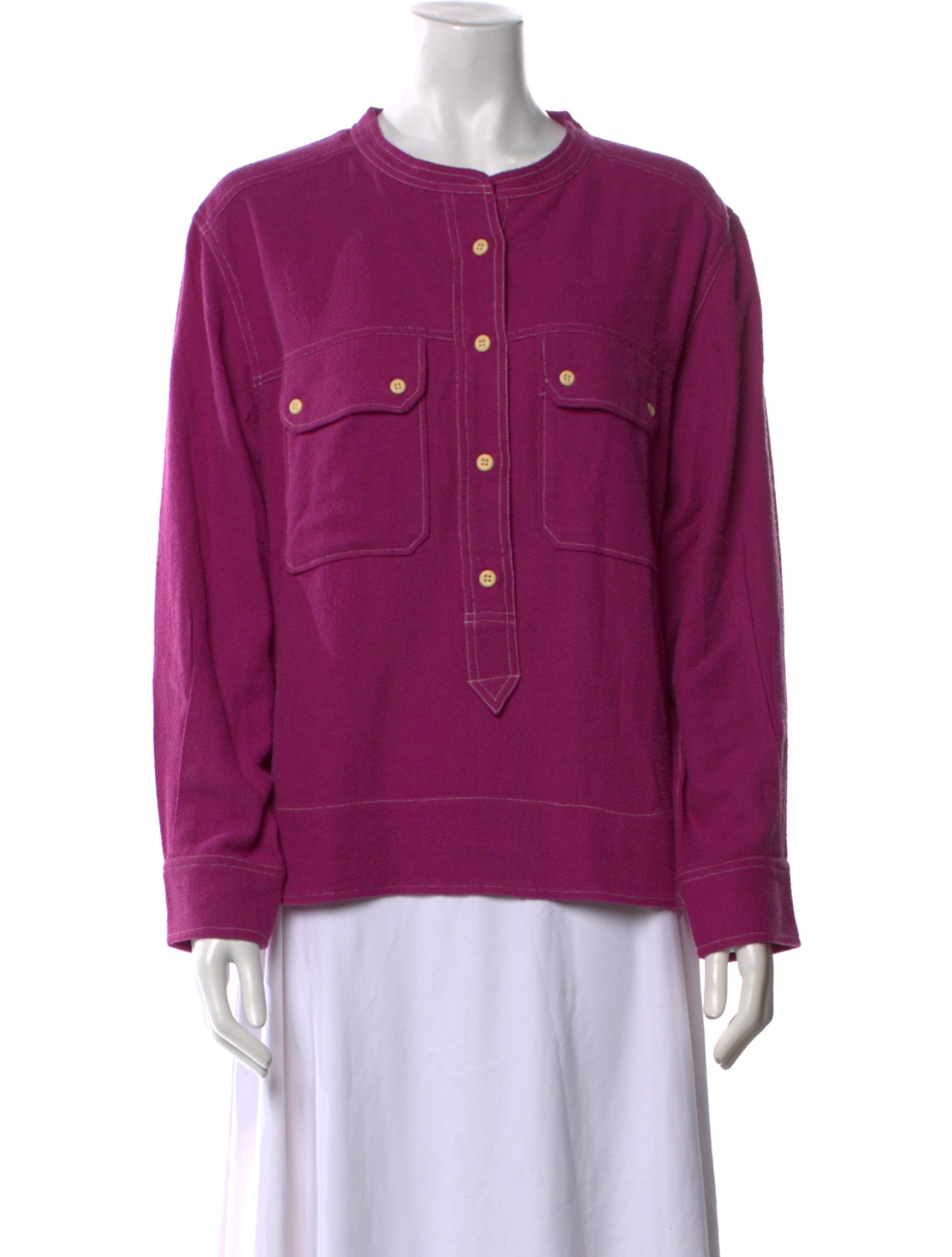 Étoile Isabel Marant Silk Crew Neck Sweatshirt