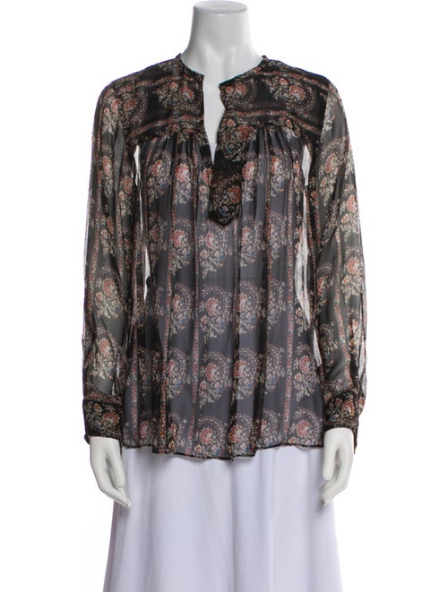 Étoile Isabel Marant Silk Printed Blouse