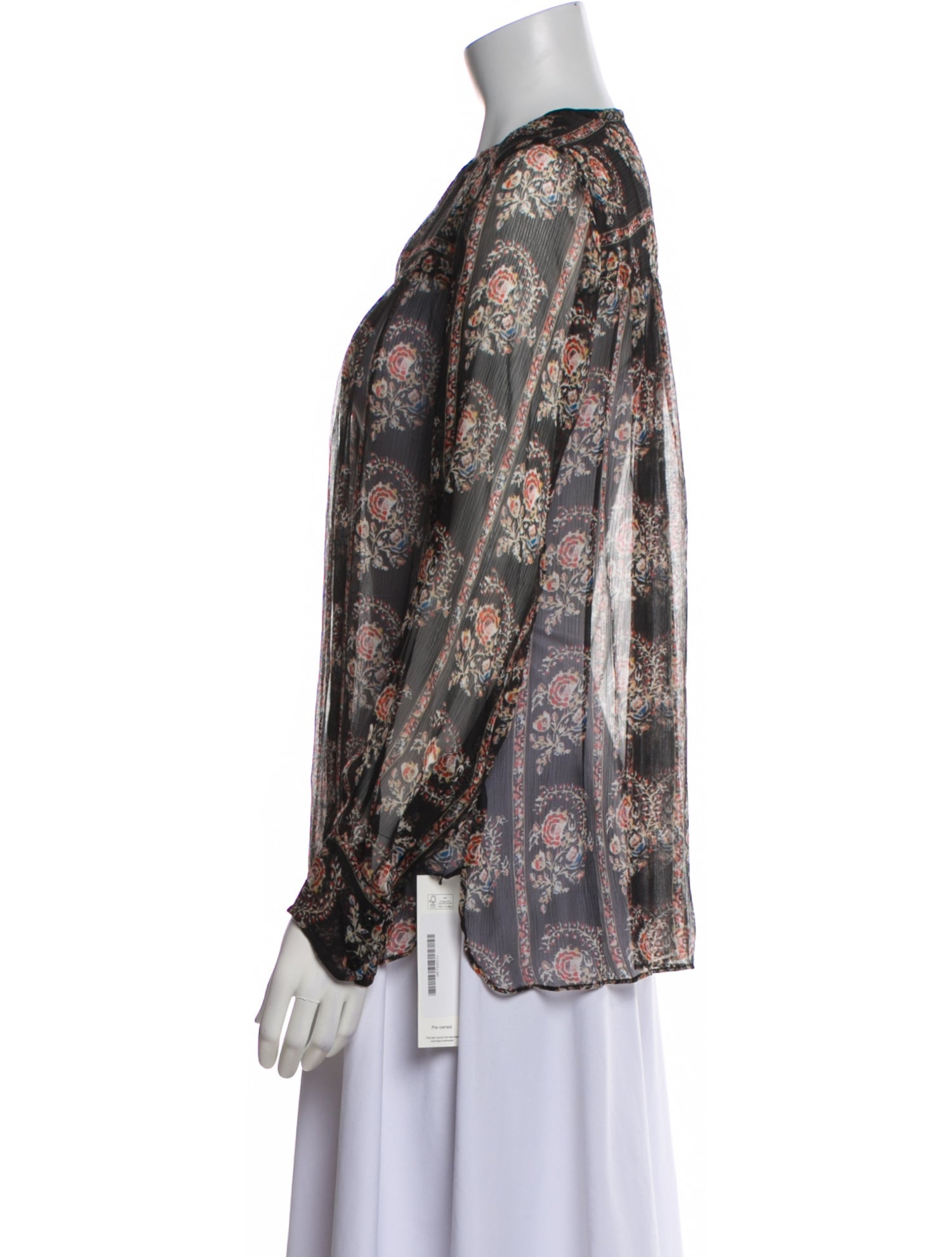Étoile Isabel Marant Silk Printed Blouse