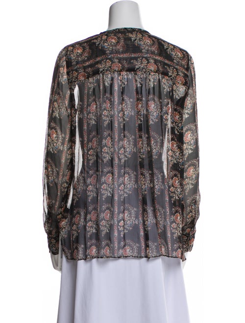 Étoile Isabel Marant Silk Printed Blouse