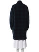 Étoile Isabel Marant Wool Plaid Print Coat
