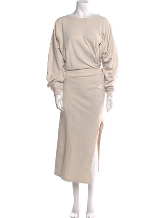 Étoile Isabel Marant Scoop Neck Long Dress