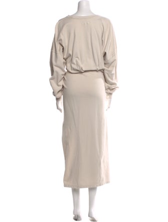 Étoile Isabel Marant Scoop Neck Long Dress
