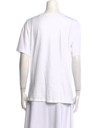 Étoile Isabel Marant Graphic Print Crew Neck T-Shirt