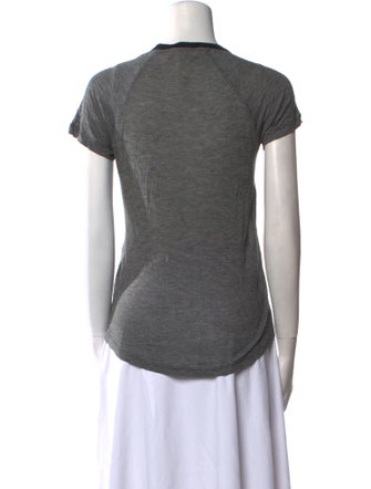 Étoile Isabel Marant Scoop Neck Short Sleeve T-Shirt