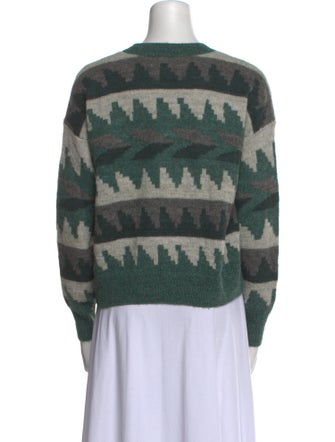 Étoile Isabel Marant Printed Crew Neck Sweater