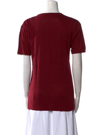 Étoile Isabel Marant Linen Crew Neck T-Shirt