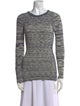 Étoile Isabel Marant Striped Scoop Neck Sweater