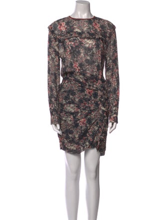Étoile Isabel Marant Floral Print Knee-Length Dress