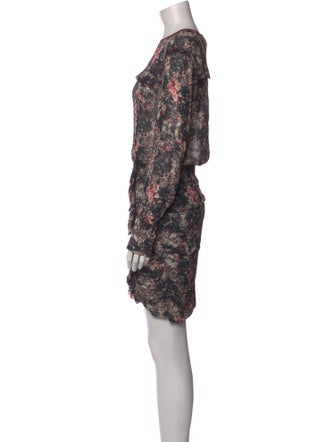Étoile Isabel Marant Floral Print Knee-Length Dress