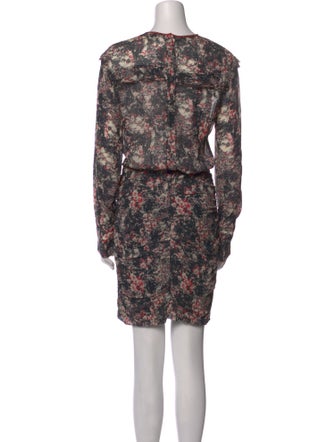 Étoile Isabel Marant Floral Print Knee-Length Dress