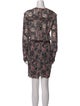 Étoile Isabel Marant Floral Print Knee-Length Dress