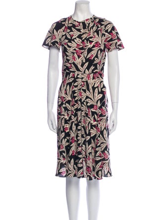 Étoile Isabel Marant Floral Print Midi Length Dress